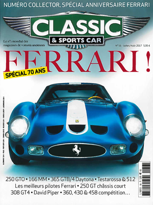 Classic et Sports Car Numero collector Special anniversaire Ferrari Special 70 ans