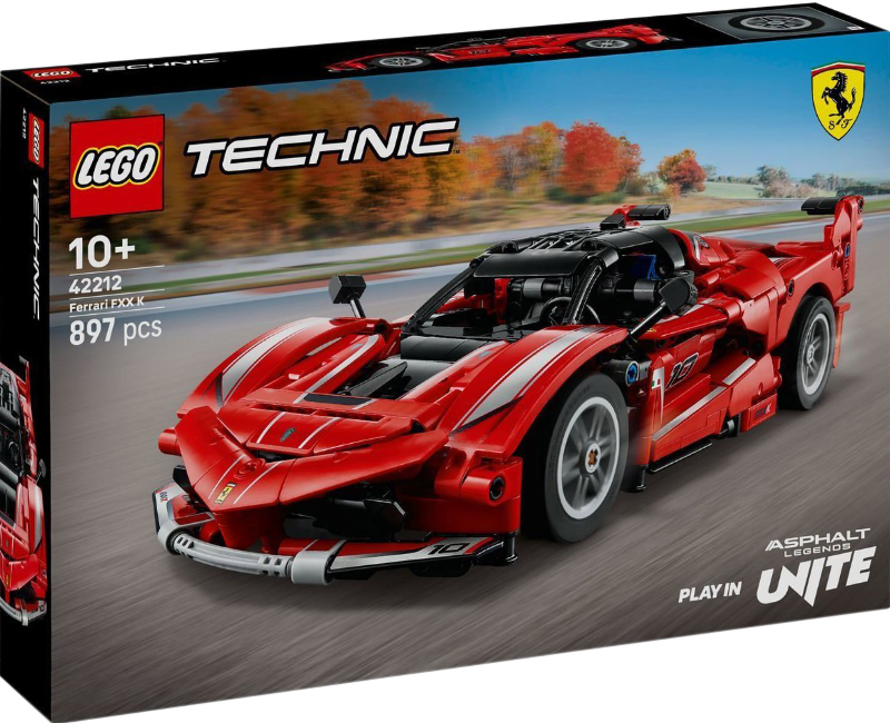LEGO® TECHNIC • Ferrari FXX K • Réf. 42212 • 897 pièces LEGO® TECHNIC • Ferrari FXX K • Réf. 42212 • 897 pièces