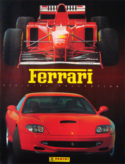 Album Panini Ferrari • Official Collection • 1997