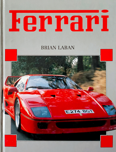 Ferrari de Brian Laban aux editions PLM Photo article