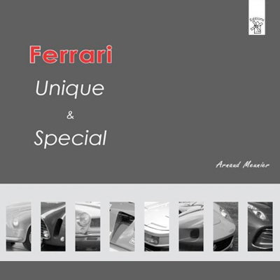 Ferrari unique special d Arnaud Meunier aux editions du Moulin Photo article