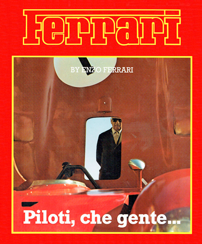 Piloti che gente par Enzo Ferrari aux editions Conti Editore Photo article