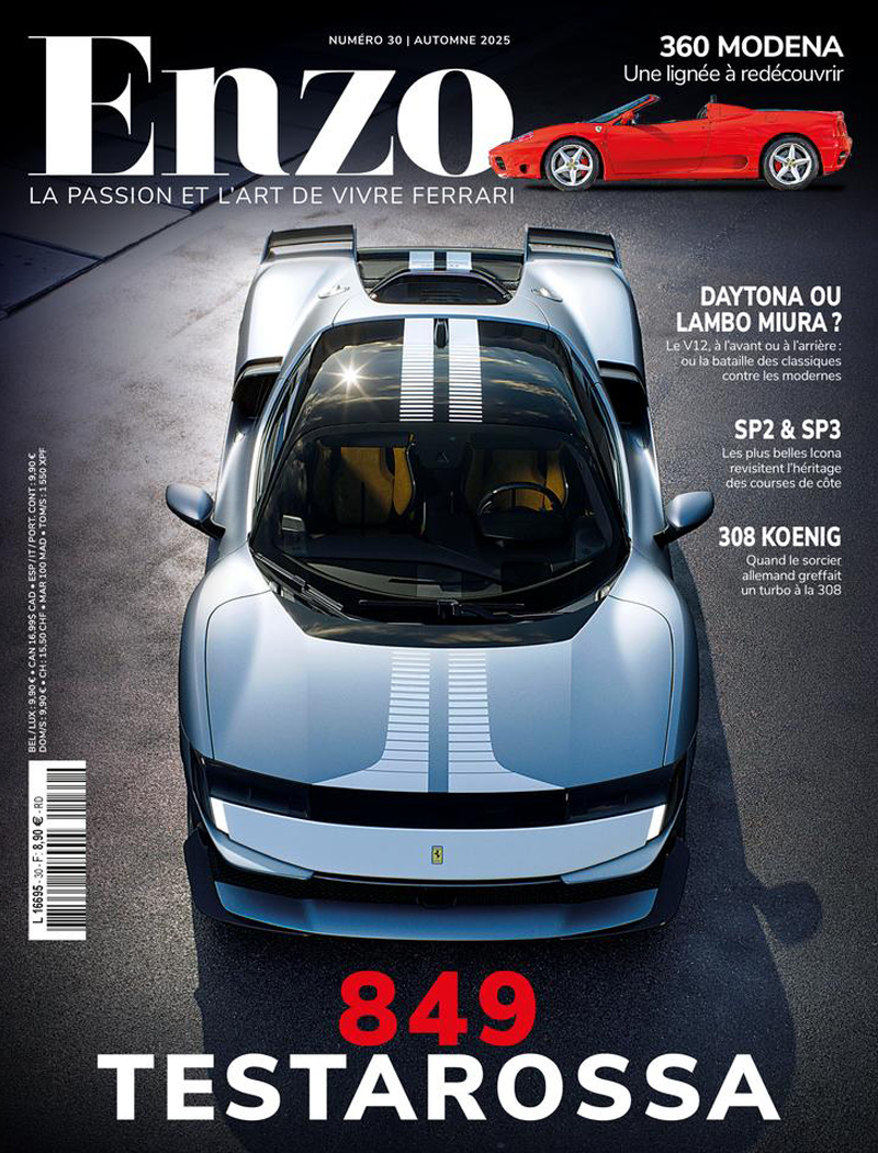 Enzo N°30 | La passion et l'art de vivre Ferrari Revue Enzo N°30 | La passion et l'art de vivre Ferrari