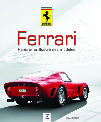 Ferrari panorama illustre des modeles Photo article