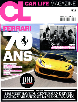 Car Life Magazine Special Ferrari 70 ans