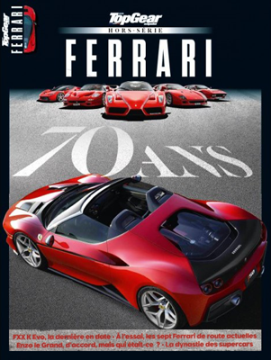 TopGear magazine Hors serie Ferrari 70 ans